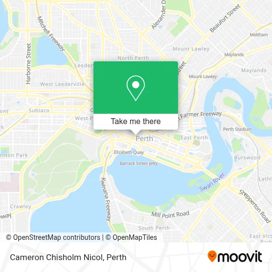 Cameron Chisholm Nicol map