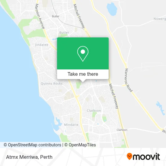Mapa Atmx Merriwa