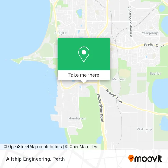 Allship Engineering map