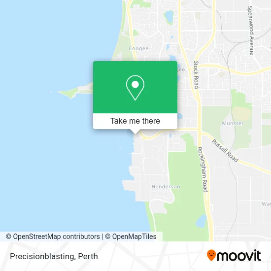 Mapa Precisionblasting