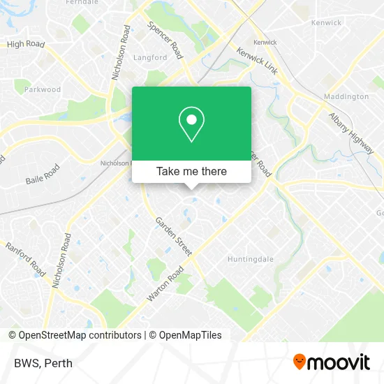 Mapa Bws