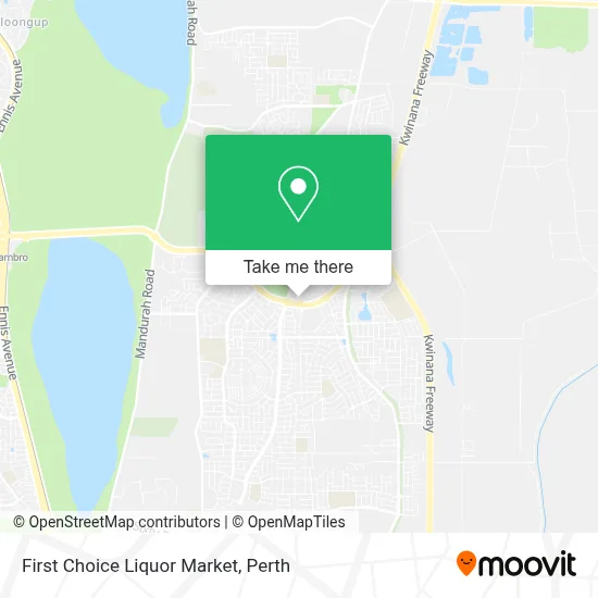Mapa First Choice Liquor Market