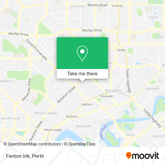 Mapa Fenton Ink