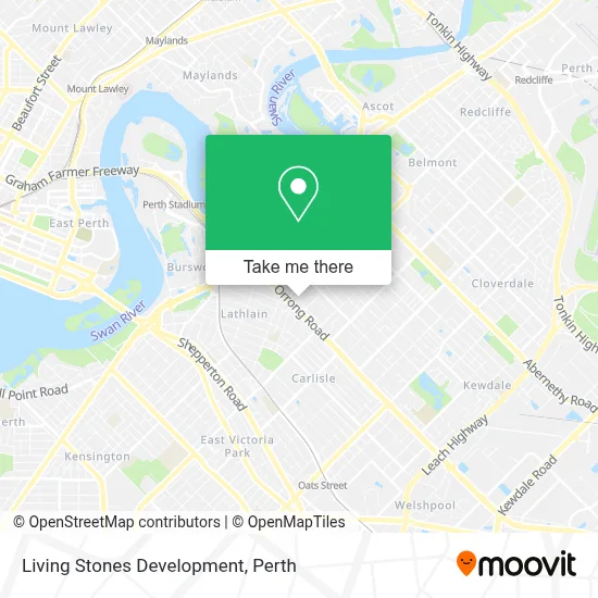 Mapa Living Stones Development