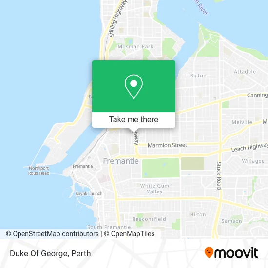 Duke Of George map