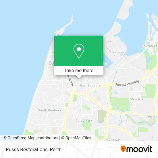 Mapa Russs Restorations