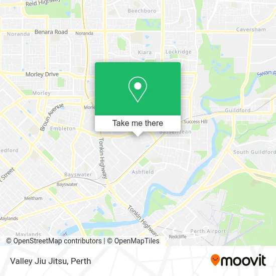 Mapa Valley Jiu Jitsu