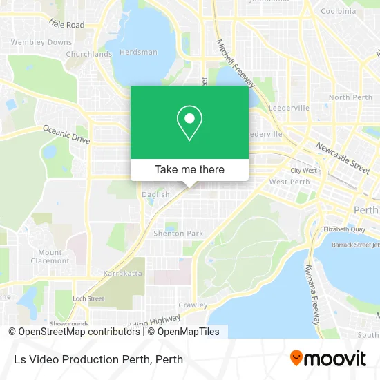 Mapa Ls Video Production Perth