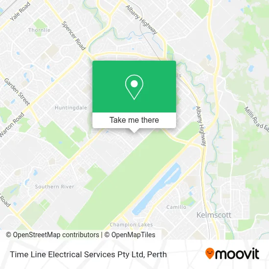 Mapa Time Line Electrical Services Pty Ltd