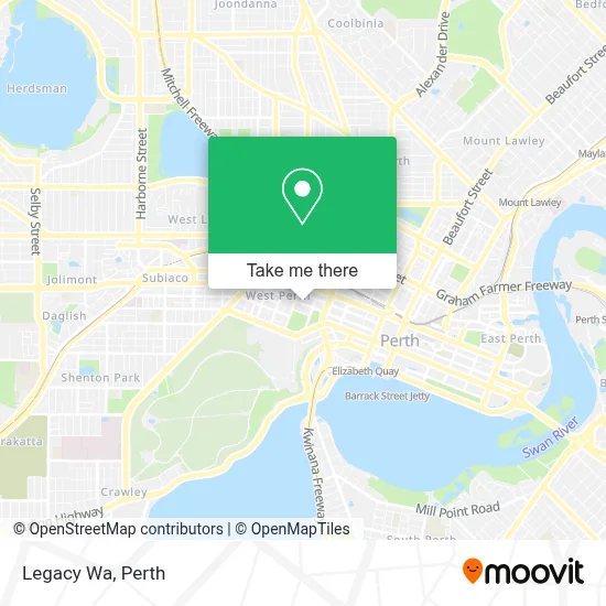 Mapa Legacy Wa