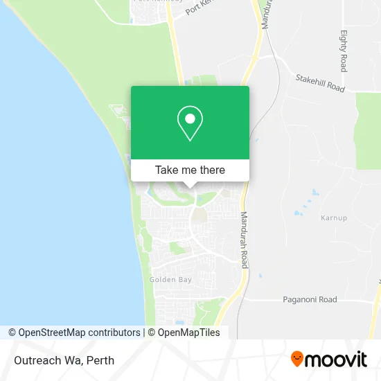 Mapa Outreach Wa