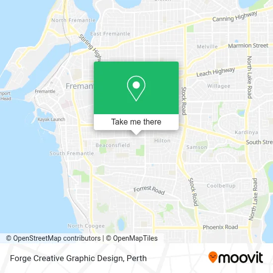 Mapa Forge Creative Graphic Design