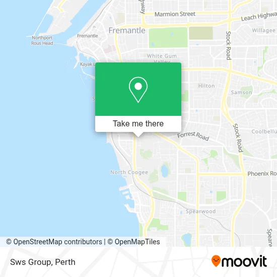 Mapa Sws Group