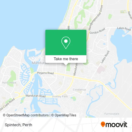 Mapa Spintech