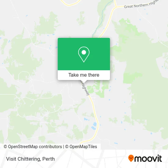 Mapa Visit Chittering