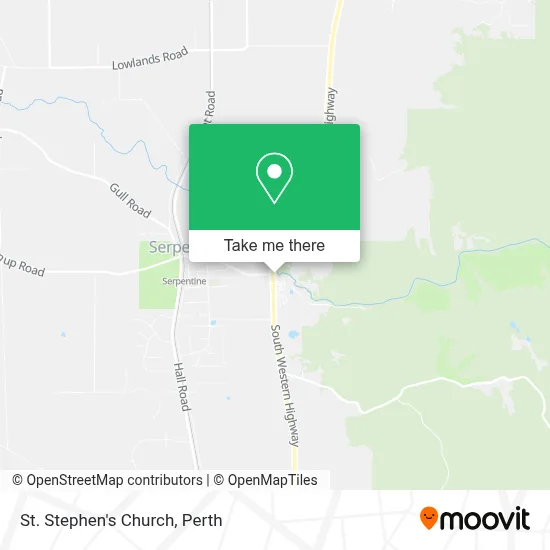 Mapa St Stephens Church