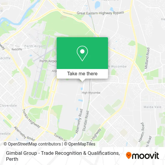 Mapa Gimbal Group - Trade Recognition & Qualifications