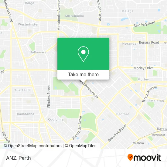 Mapa Anz
