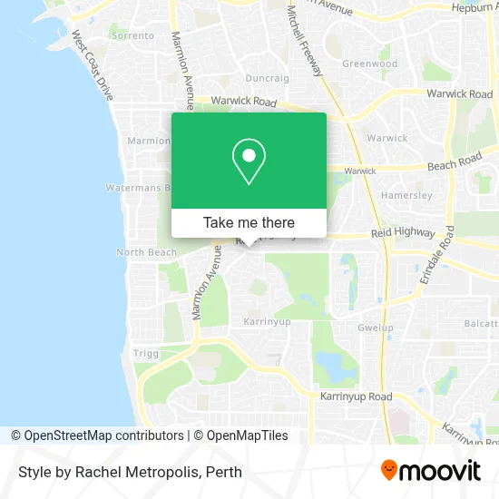 Mapa Style by Rachel Metropolis