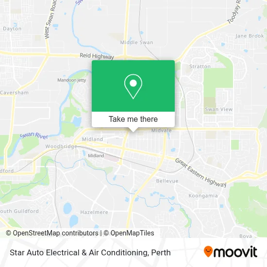 Mapa Star Auto Electrical & Air Conditioning