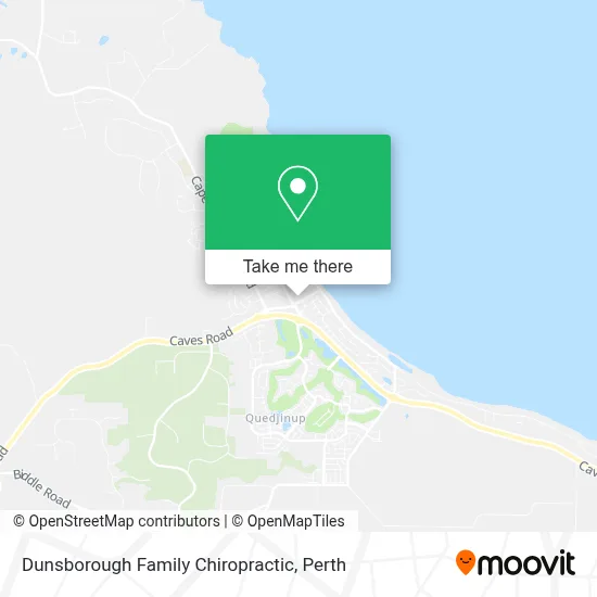 Mapa Dunsborough Family Chiropractic