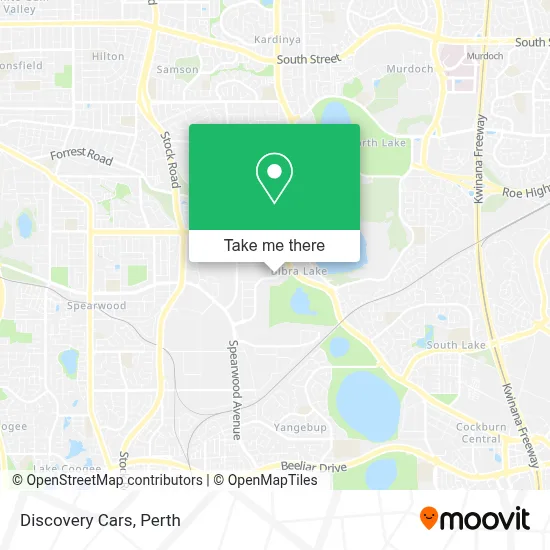Mapa Discovery Cars