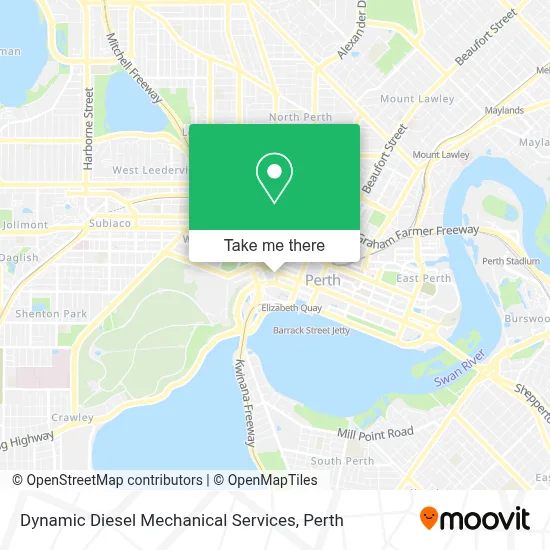 Mapa Dynamic Diesel Mechanical Services