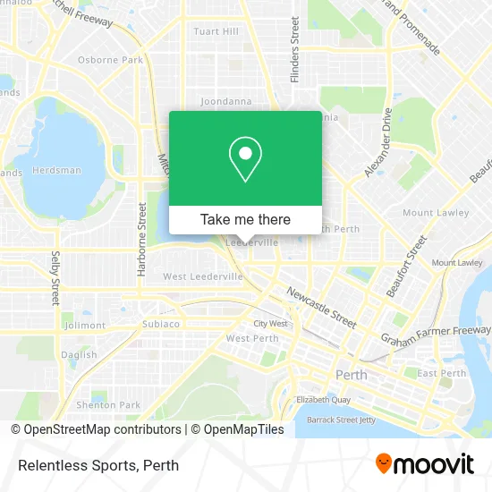 Mapa Relentless Sports