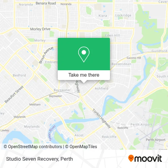 Mapa Studio Seven Recovery