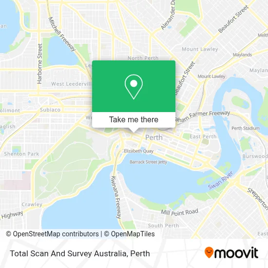 Mapa Total Scan And Survey Australia