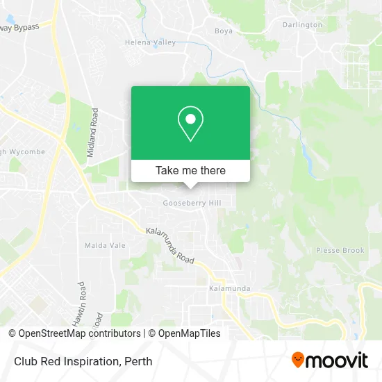 Mapa Club Red Inspiration