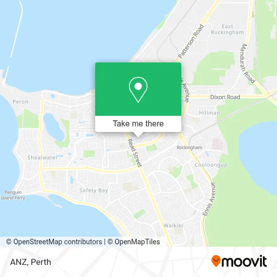 Mapa Anz