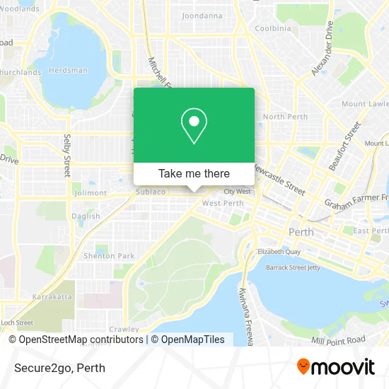 Mapa Secure2go