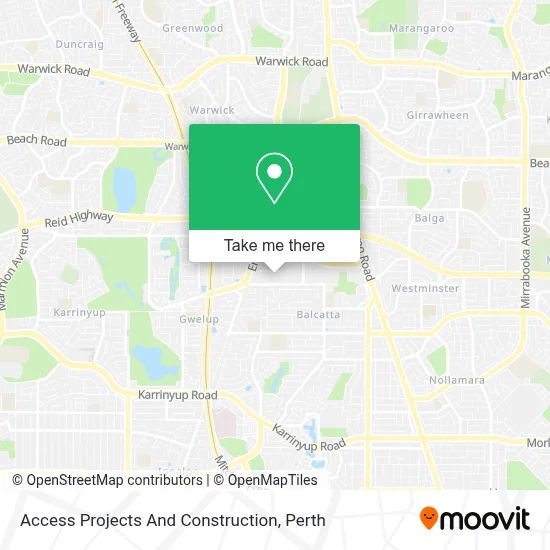Mapa Access Projects And Construction