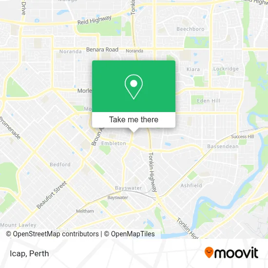 Mapa Icap