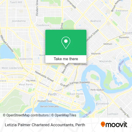 Mapa Letizia Palmer Chartered Accountants