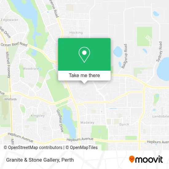 Mapa Granite & Stone Gallery
