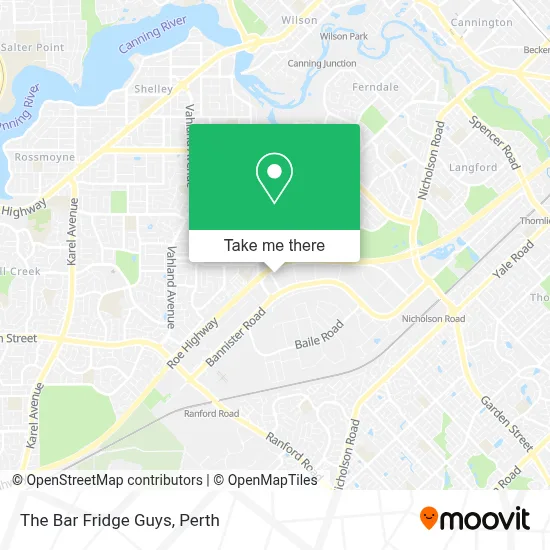 The Bar Fridge Guys map