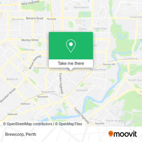 Mapa Brewcorp
