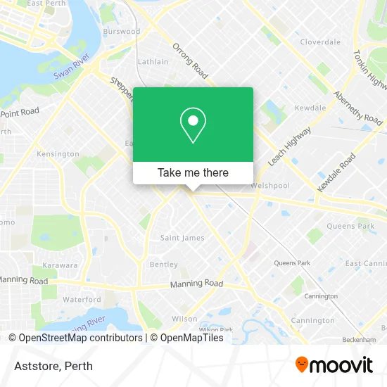 Mapa Aststore