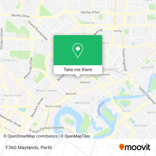 Mapa F360 Maylands