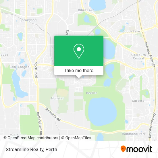 Mapa Streamline Realty