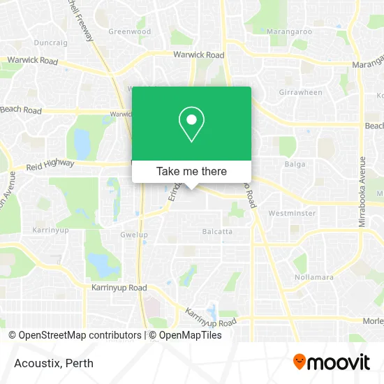 Mapa Acoustix