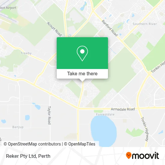 Reker Pty Ltd map