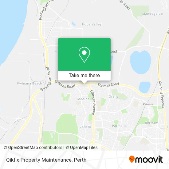 Mapa Qikfix Property Maintenance