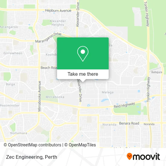 Zec Engineering map