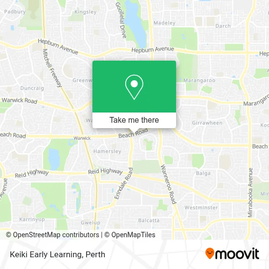 Mapa Keiki Early Learning