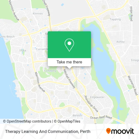 Therapy Learning And Communication map