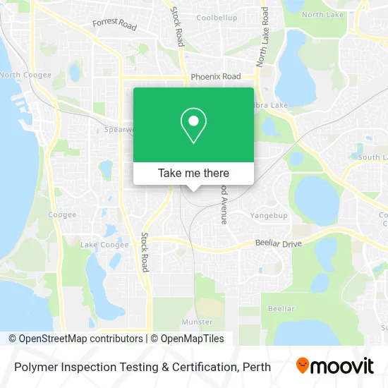 Polymer Inspection Testing & Certification map