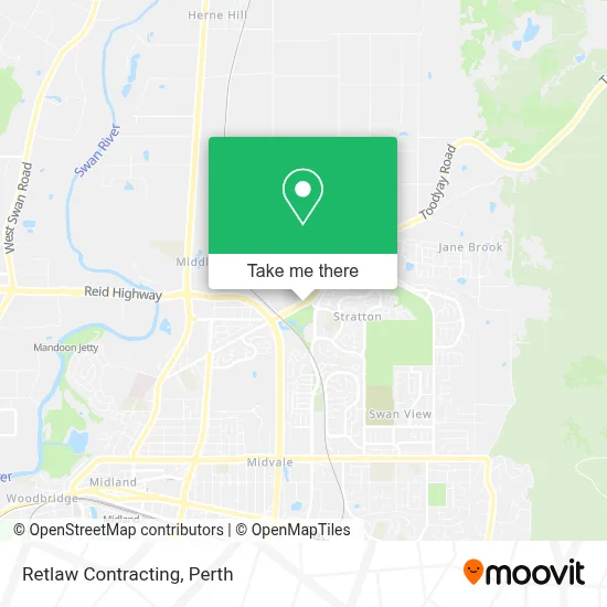 Mapa Retlaw Contracting